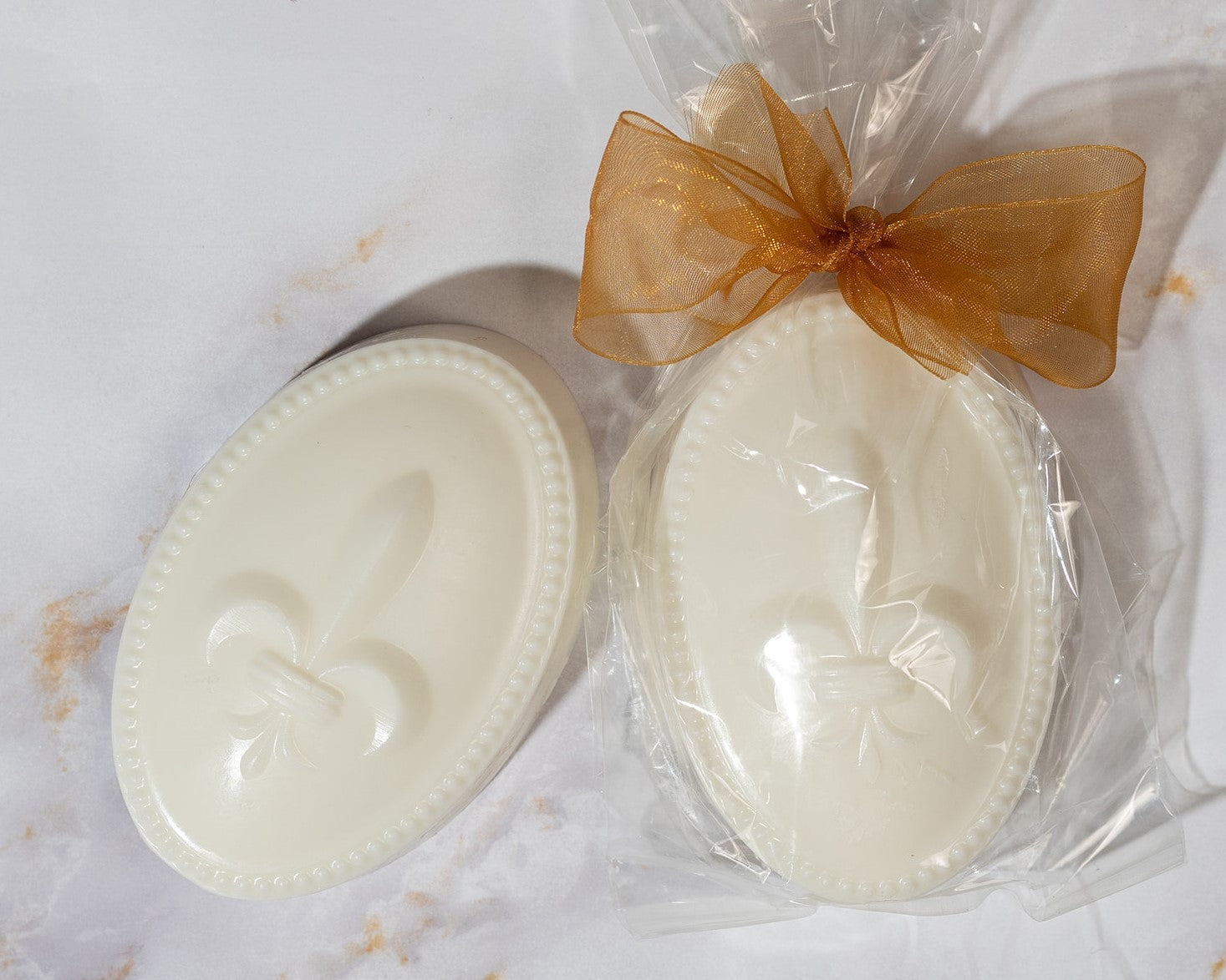 Fleur de Lis Oval Soap