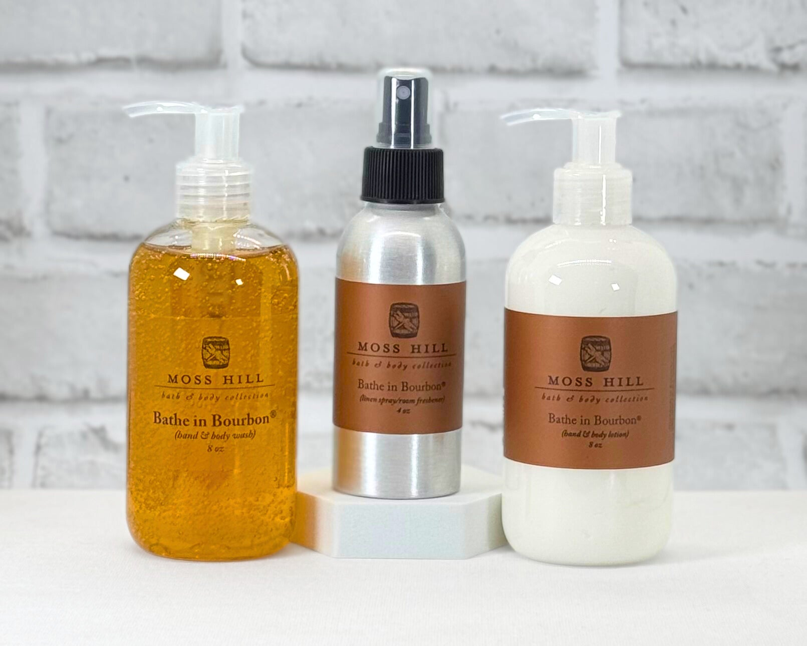 Moss Hill Bath & Body Essentials Set, handmade care products for home
