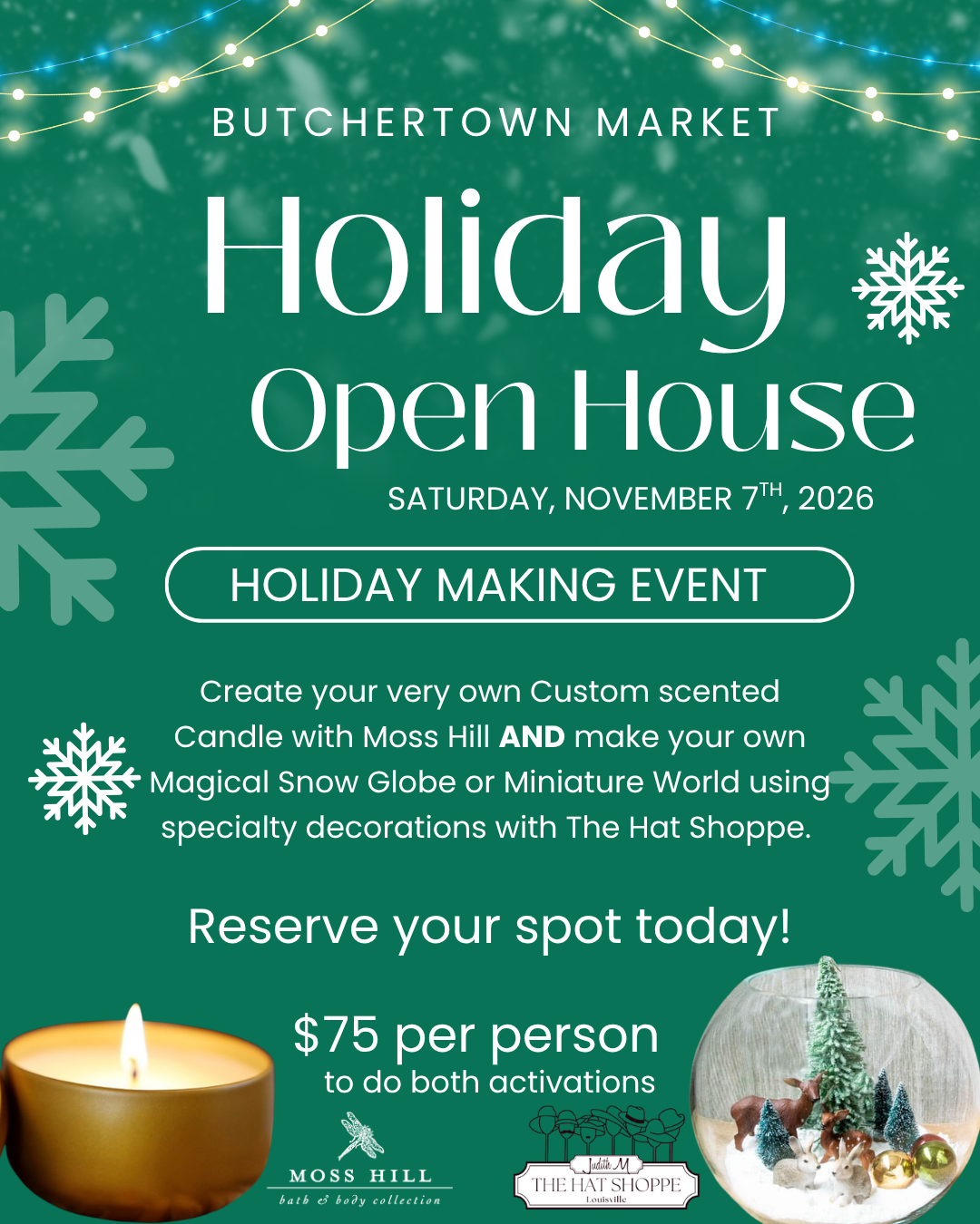 Holiday Open House Event Tickets