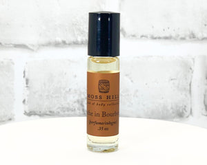 Moss Hill Roll-On perfume in the scent Bathe in Bourbon