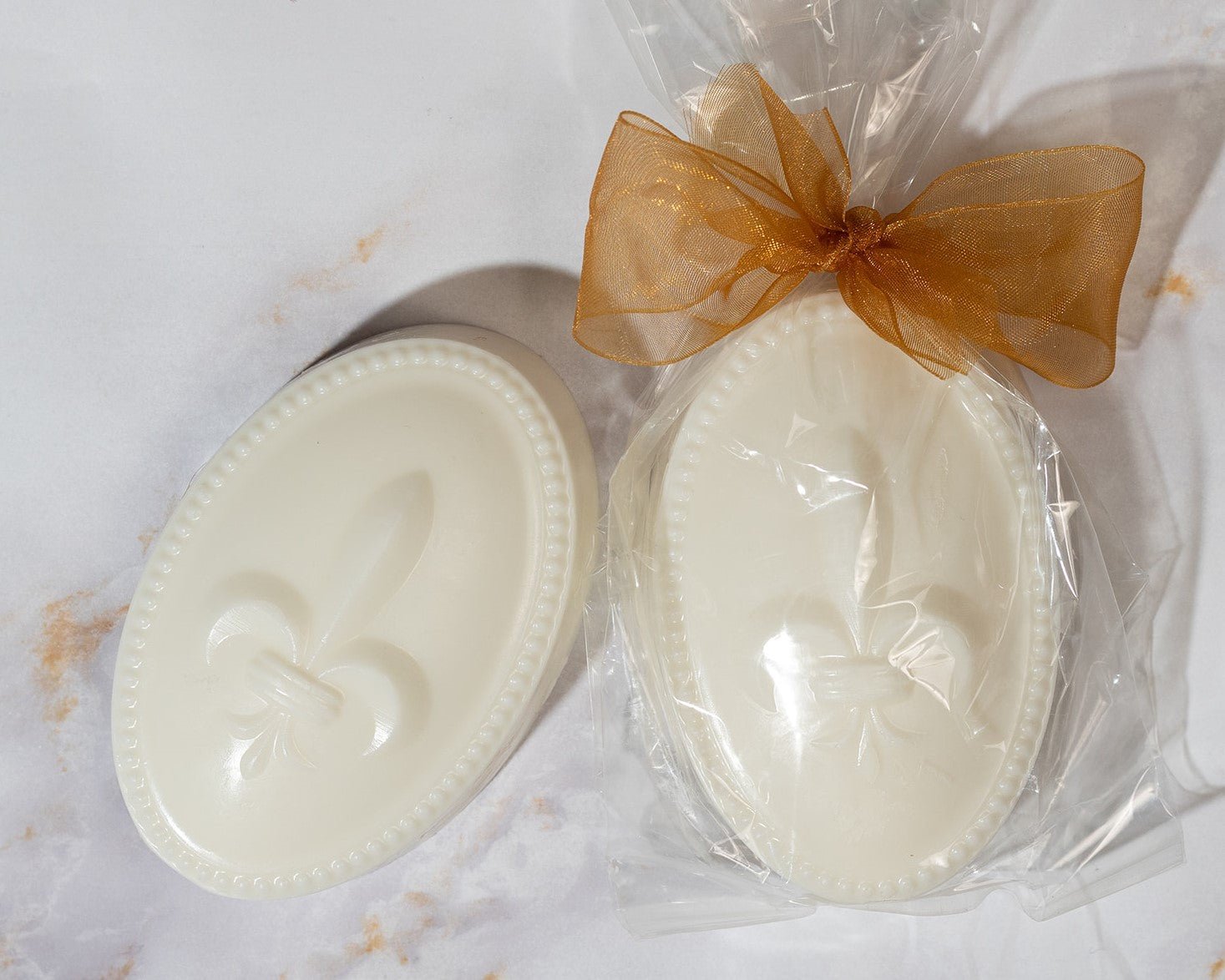 Fleur de Lis Oval Soap