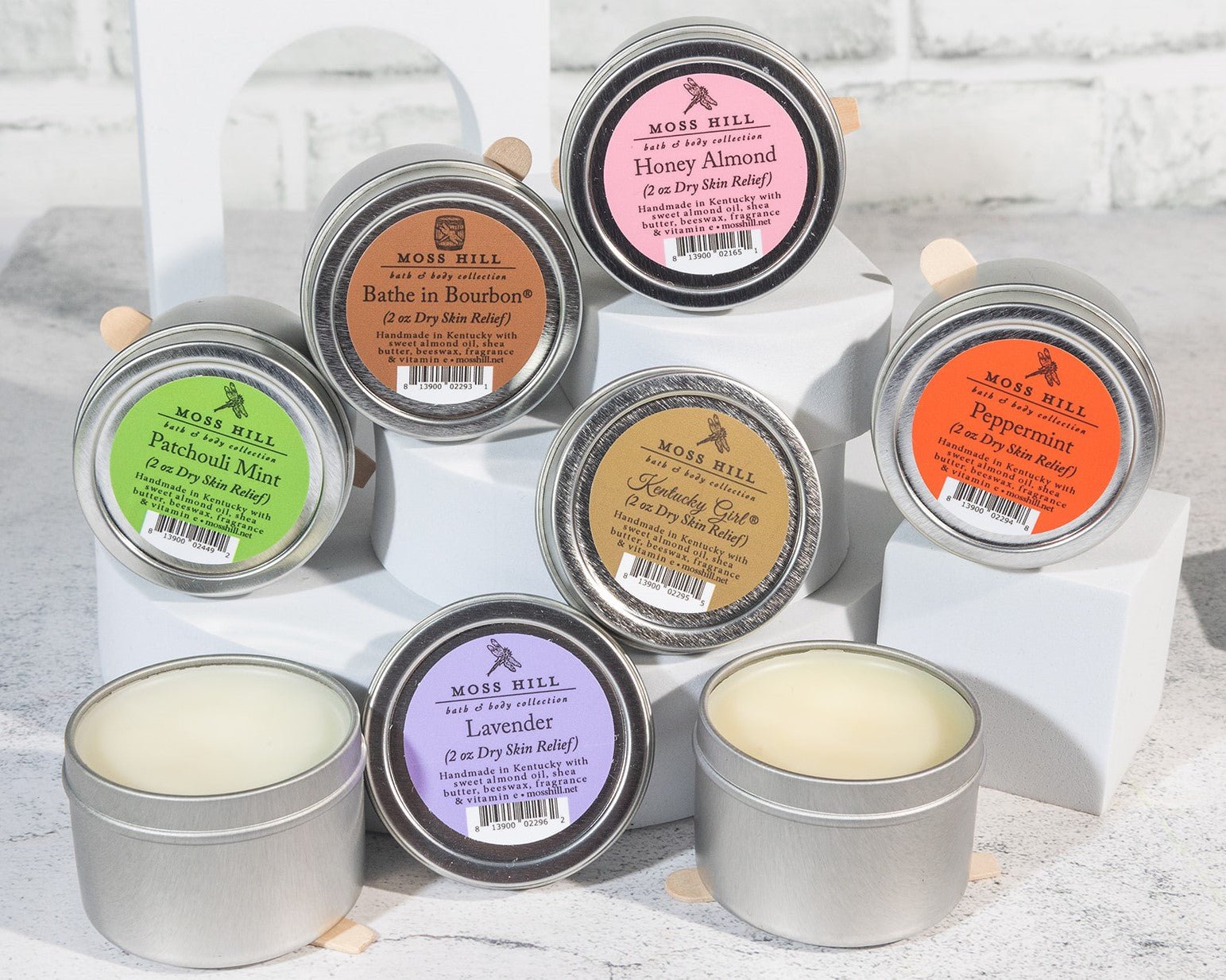 Shea butter by Moss Hill for moisturizing skin.