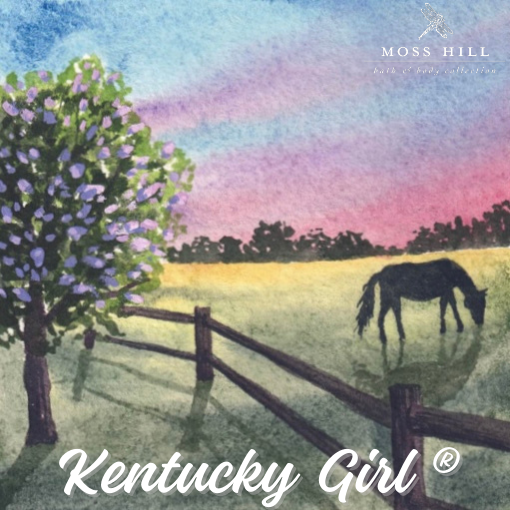 Moss Hill Kentucky Girl® Collection featuring handmade bath and body products