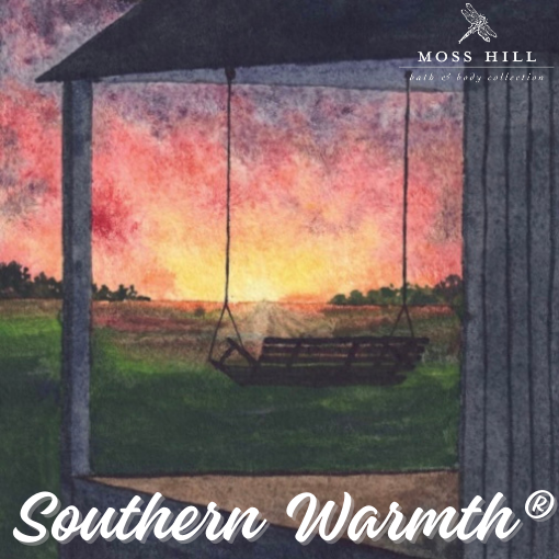 Handmade body care products made in small-batches by a locally woman owned business in the scent Southern Warmth