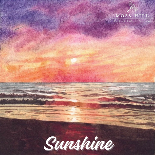 Sunshine scent by Moss Hill. Handmade body care products. Handcrafted in Louisville, Kentucky.