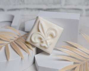 Fleur De Lis Square Soap