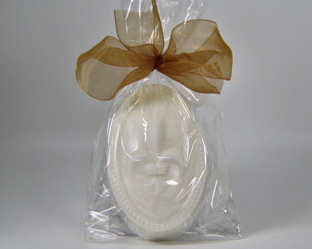 Fleur de Lis Oval Soap