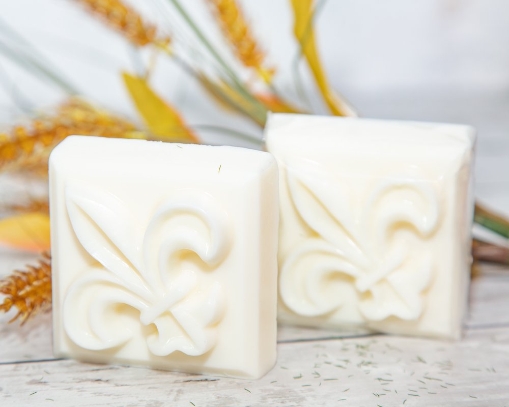 Fleur De Lis Square Soap